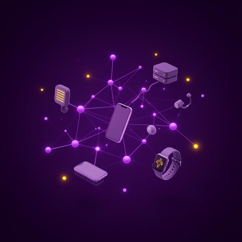 IoT network of customers
